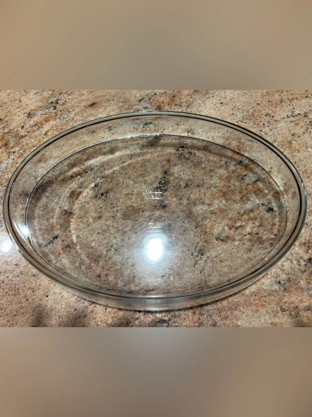 Pyrex France #346 Oval Glass Roaster Baking Dish 3 Qt 13.75” x 9.50”
